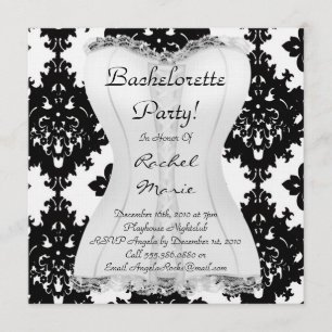 CUTE Bachelorette Party Designer Invites