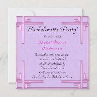 Cute Bachelorette Party Invitation