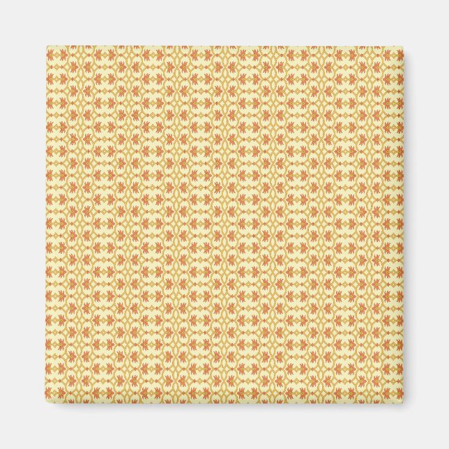 Cute Back to School Pastel Pattern Magnet (Front)