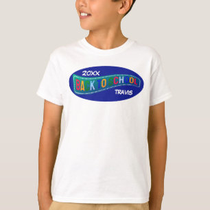  Cute Back to School Personalised T-Shirt