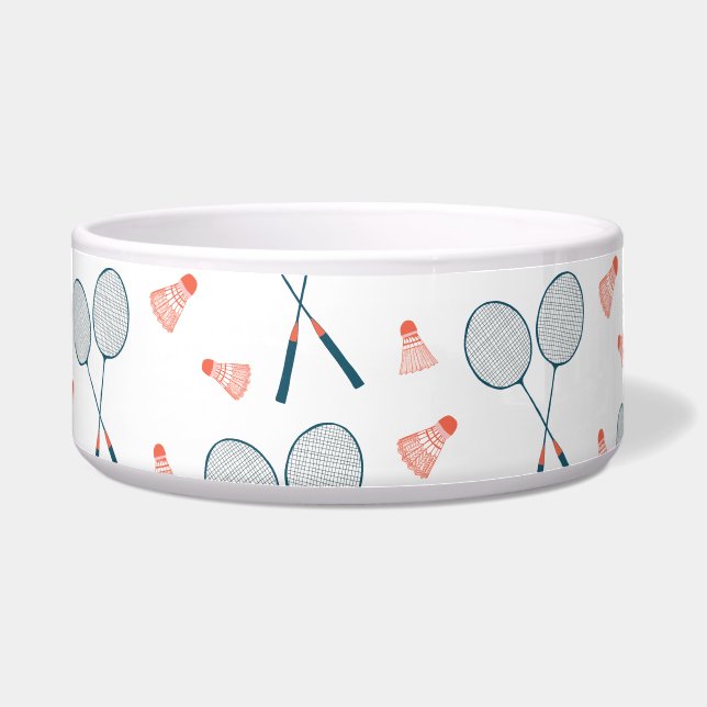 Cute Badminton Birdie Racquet Shuttlecock Retro  (Front)