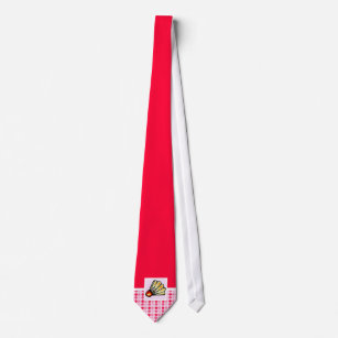 Cute Badminton Tie