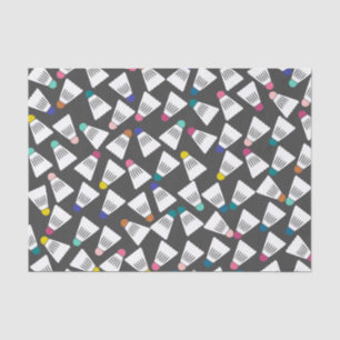 Cute Badminton Tissue Paper