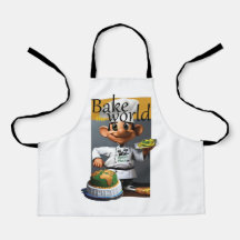 cute baker apron - patisserie