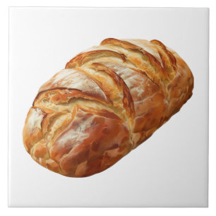 Cute Bakery Bread Tile