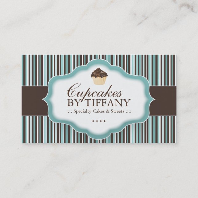 Cute Bakery Business Card (Front)
