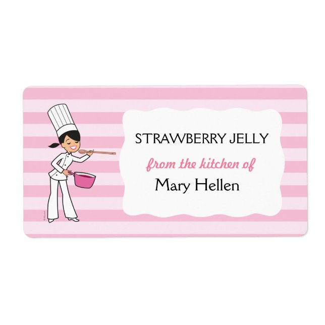 Cute Baking Label For The Kitchen (Front)