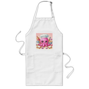 Cute baking octopus apron