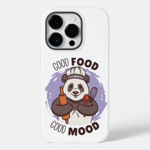 CUTE BAKING PANDA GOOD FOOD GOOD MOOD Case-Mate iPhone 14 PRO CASE