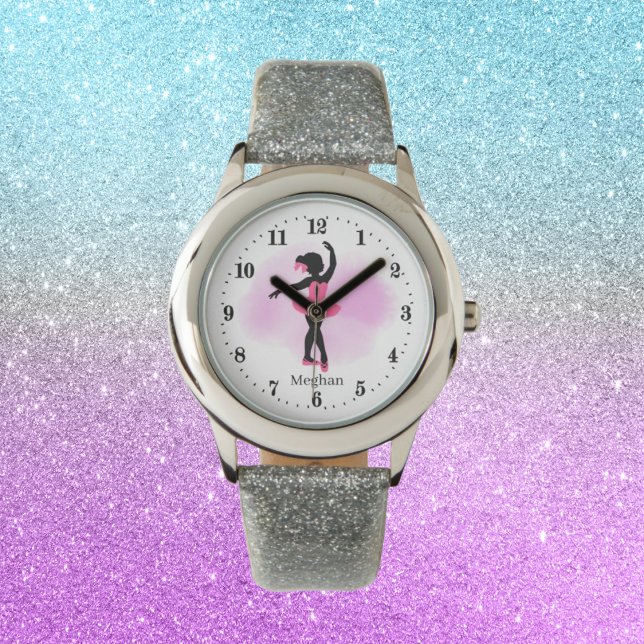 cute ballerina add name watch (Creator Uploaded)