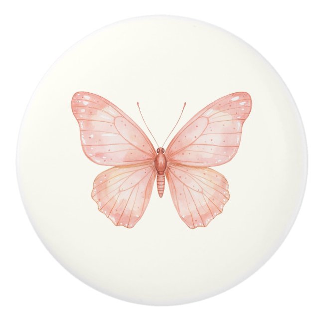 Cute ballerina bear ceramic knob (Front)