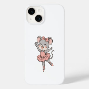 Cute Ballerina Mouse Phone Case Manga Style Charm