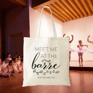 Cute Ballerina Tote Bag