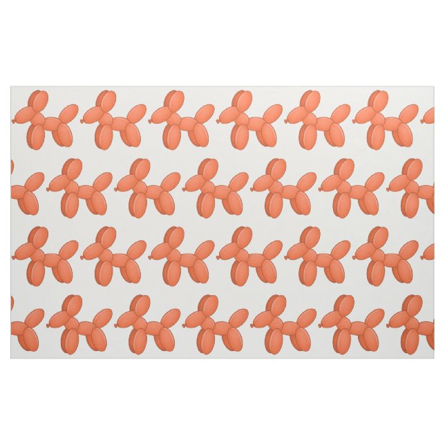 Cute Balloon Dog Thunder_Cove Fabric (Fat Quarter)