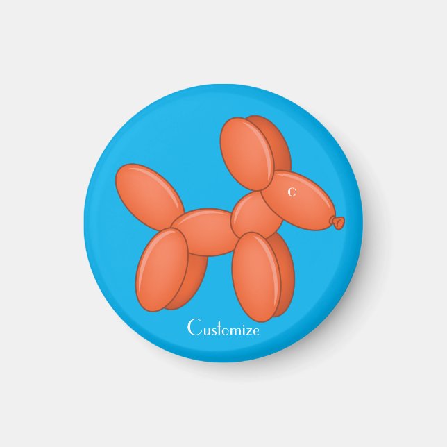 Cute Balloon Dog  Thunder_Cove Magnet (Front)