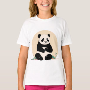Cute Bamboo Bear T-Shirt
