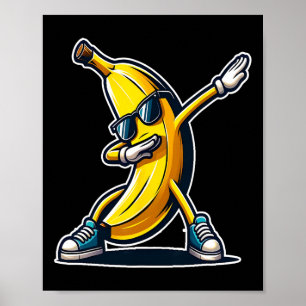 Cute Banana Dabbing Dancing Shirt Funny Kids Print