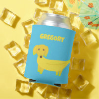 Cute Banana Dog Personalised