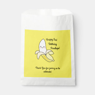 Cute Banana Kids Birthday Kawaii Favour Bags