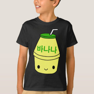 Cute Banana Milk  Korean Kpop Japan Harajuku Kawai T-Shirt