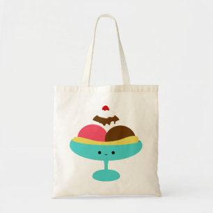 Cute Banana Split Tote Bag