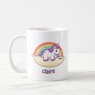 Cute Banana Unicorn Coffee Mug