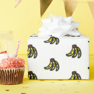 Cute Banana Wrapper Wrapping Paper