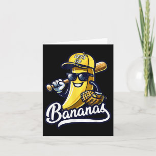 Cute Bananas Proud Name Graphic Bananas Lover Men Card