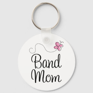 Cute Band Mum Gift Key Ring