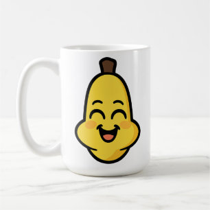 Cute Banini Banana Kawaii Character Art Coffee Mug