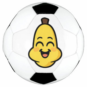 Cute Banini Banana Kawaii Character Art Football
