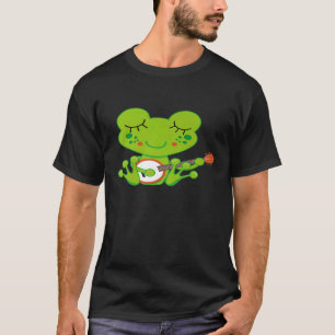 Cute Banjo Playing Frog For Banjo Players T-Shirt