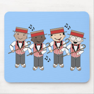 Cute Barbershop Quartet Gift Mouse Mat