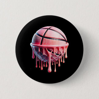 Cute Basball Art For Women Girls 6 Cm Round Badge