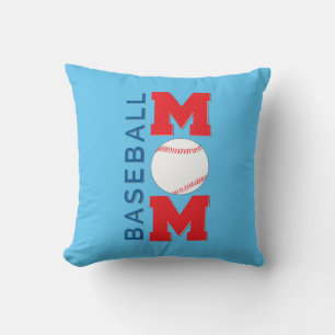 Cute Baseball Mum Gift Cushion