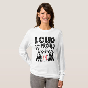 Cute Baseball Mum T-Shirt