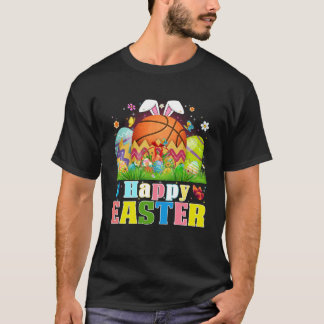 Cute Basketball Ball Hatched From Egg Easter Day B T-Shirt