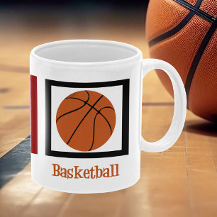 Cute Basketball Christmas Coffee Mug