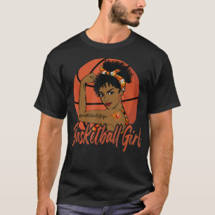 Cute Basketball Girl For Woman T-Shirt