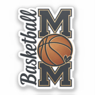 Cute Basketball Mum Game Day Sports Gift