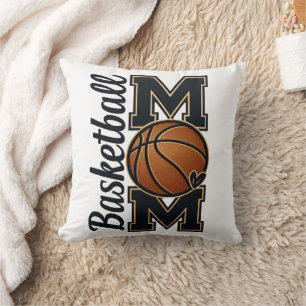 Cute Basketball Mum Game Day Sports Gift Cushion