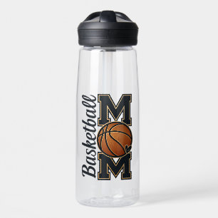 Cute Basketball Mum Game Day Sports Gift Water Bottle