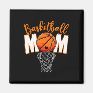 Cute Basketball Mum Mama Mother's Day From Son Dau Magnet