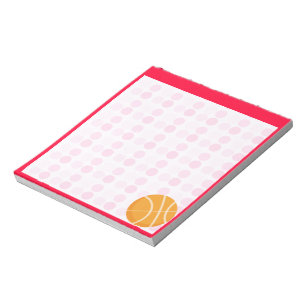Cute Basketball Notepad