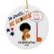 Cute Basketball Player Sport Christmas Ornament