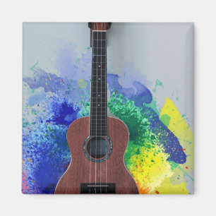 Cute Bass Guitar Magnet