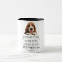 Cute Basset Hound Dog Funny Custom