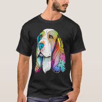 Cute Basset Hound Dog on Basset Hound