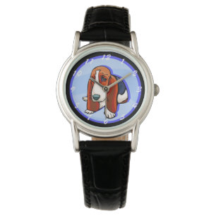 Cute Basset Hound Watch
