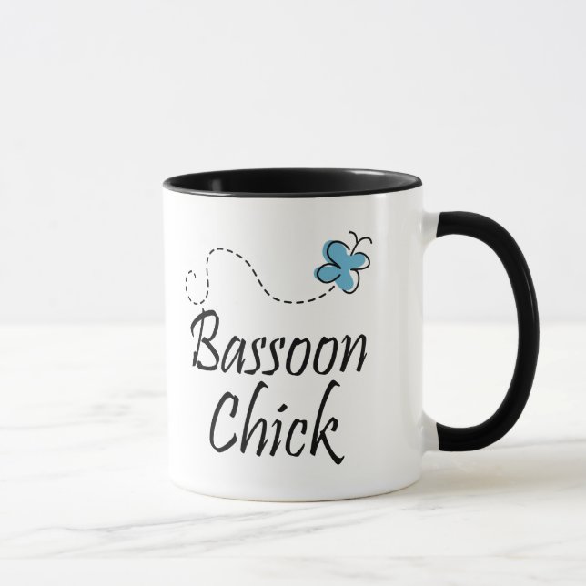 Cute Bassoon Chick Mug (Right)